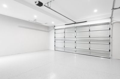 Finished Artistic Garage Door